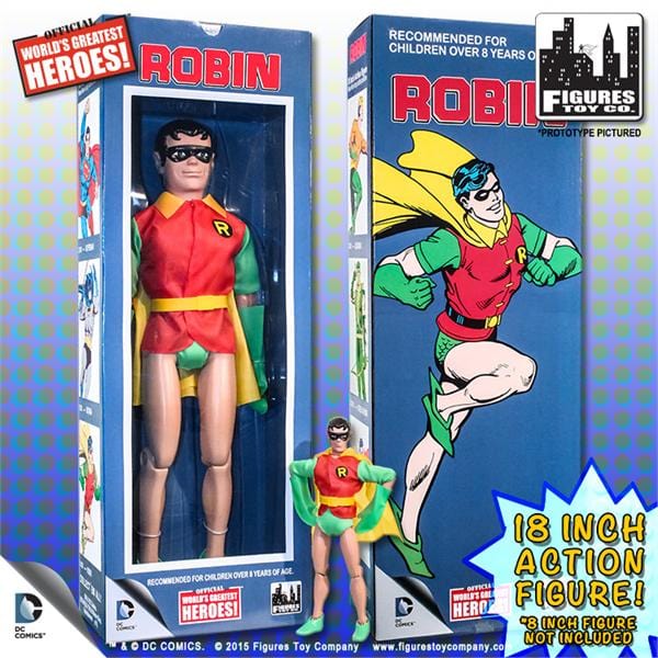 18 Inch Retro DC Comics Action Figures Series 1: Robin