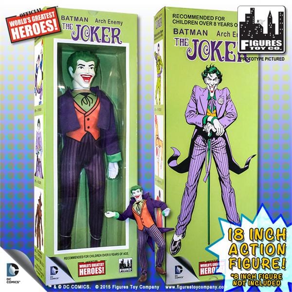 18 Inch Retro DC Comics Action Figures Series 1: The Joker