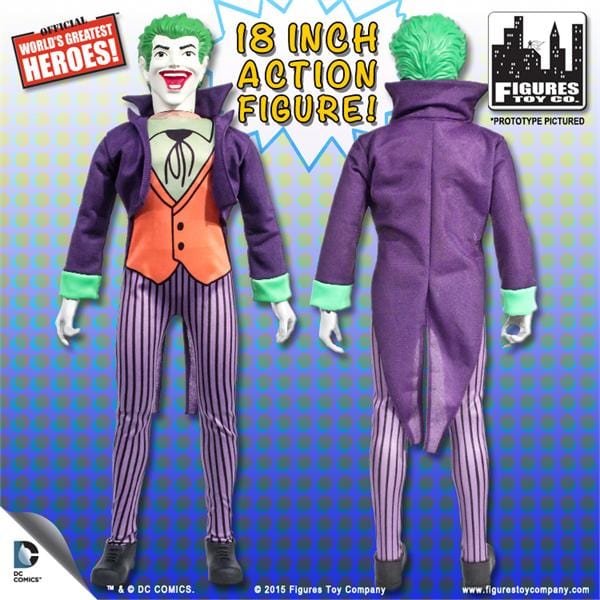 18 Inch Retro DC Comics Action Figures Series 1: The Joker