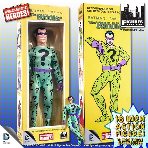 18 Inch Retro DC Comics Action Figures Series 1: The Riddler