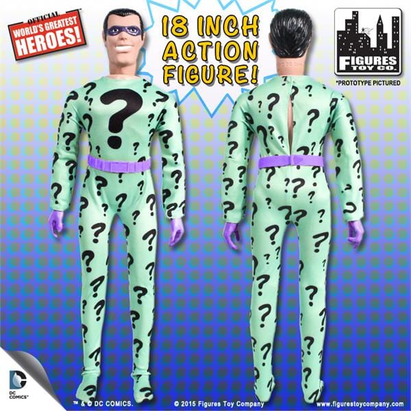 18 Inch Retro DC Comics Action Figures Series 1: The Riddler
