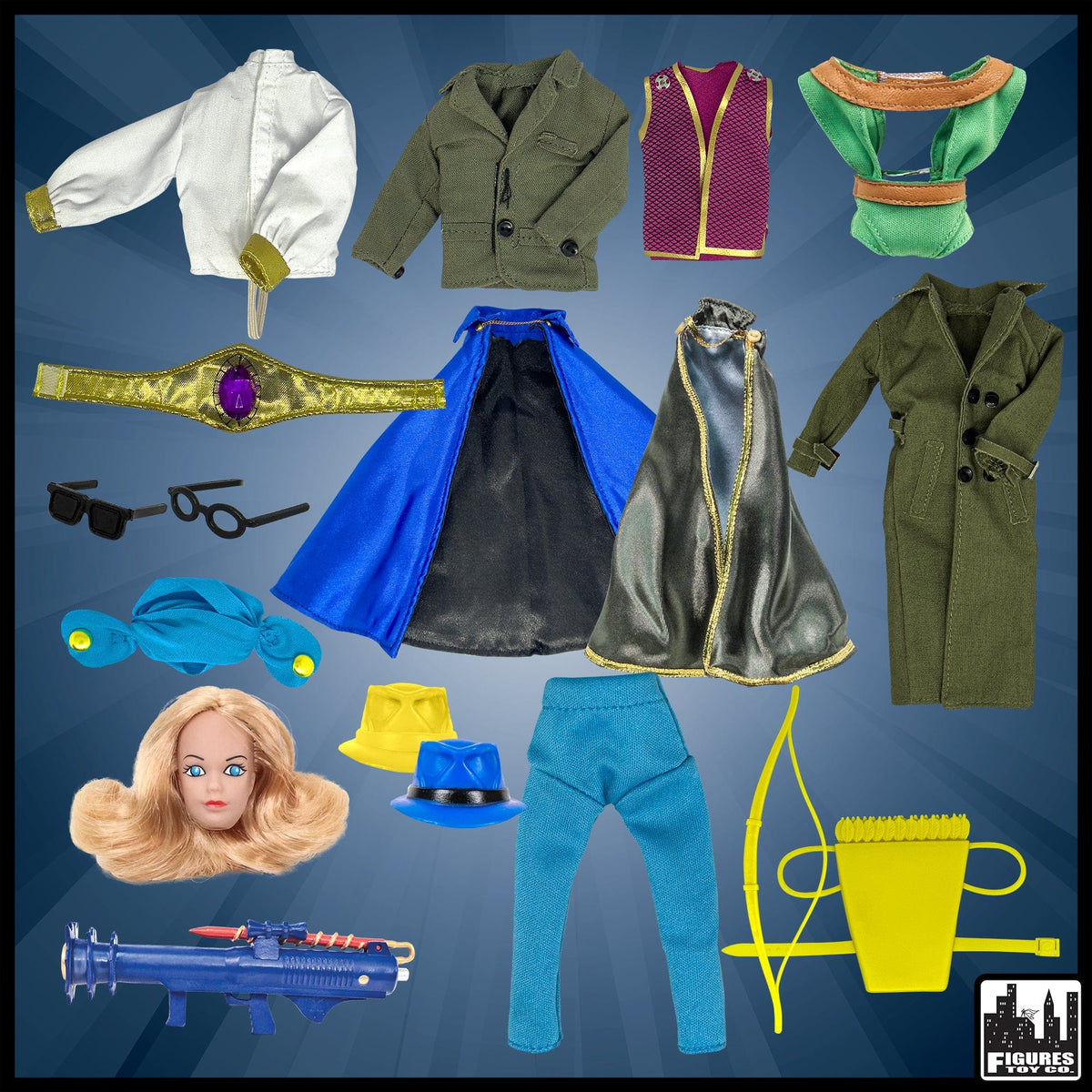Clothing &amp; Gear Deal for WWE &amp; AEW Wrestling Action Figures