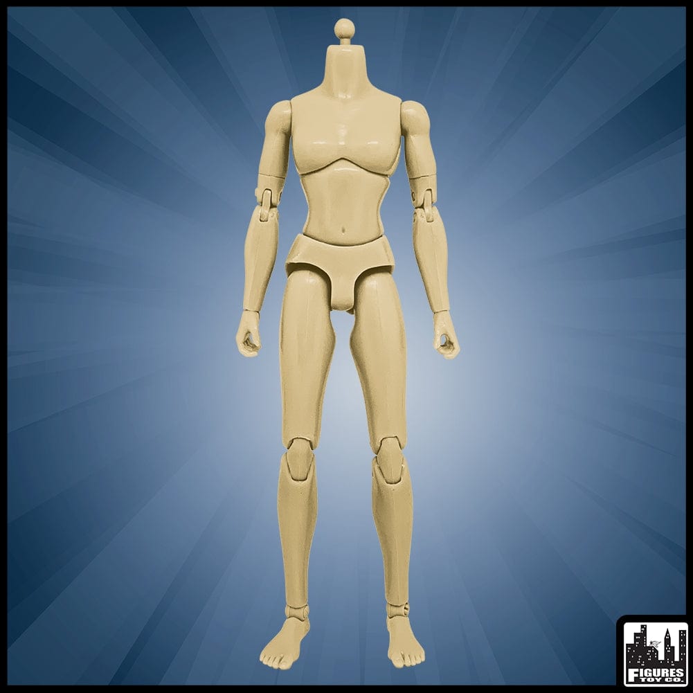 6 Inch Deluxe Female Articulated Action Figure Body