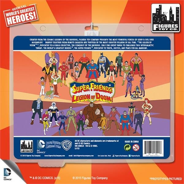 8 Inch Super Friends Action Figures The Wonder Twins &amp; Gleek Three Pack