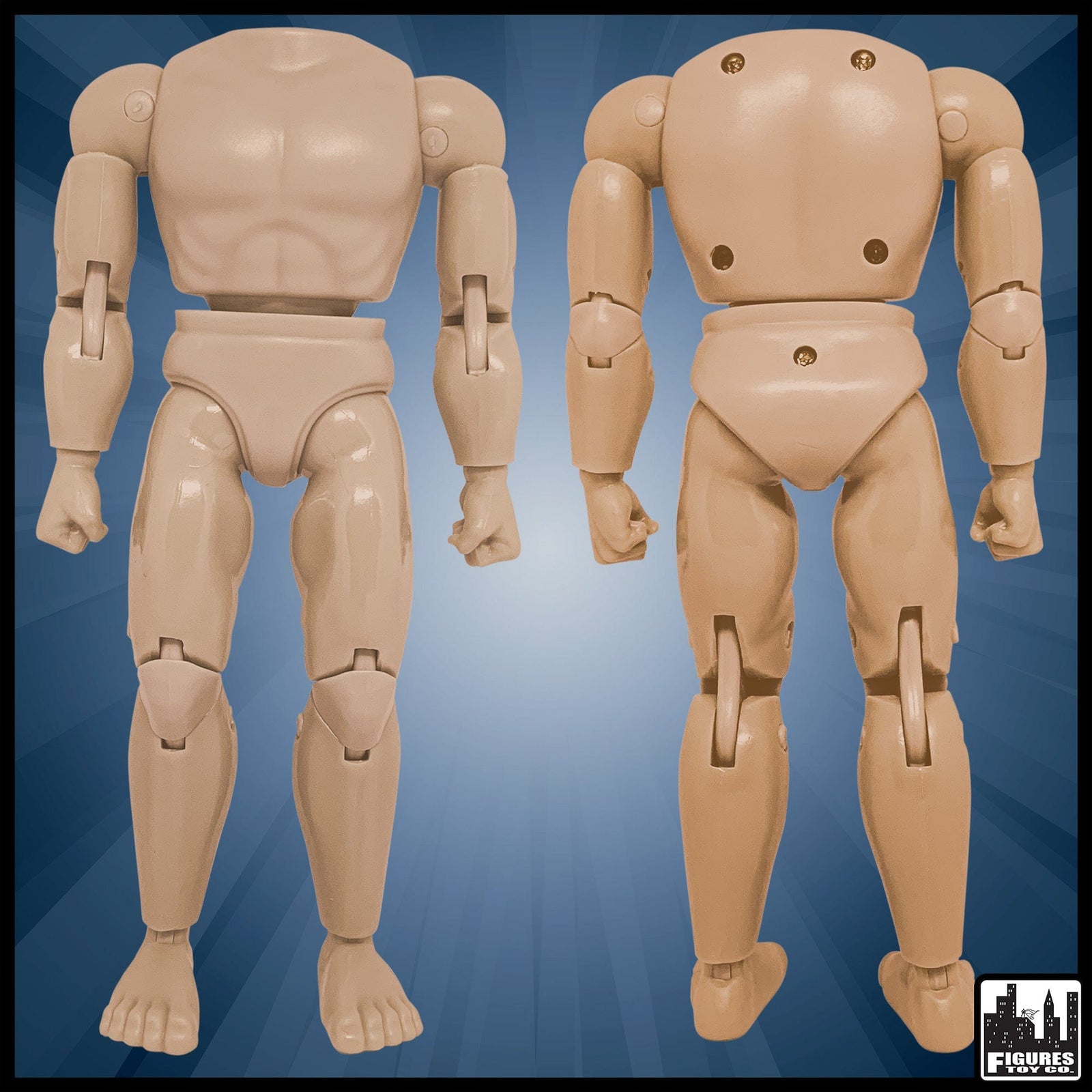 8 Inch Type S Retro Muscular Body