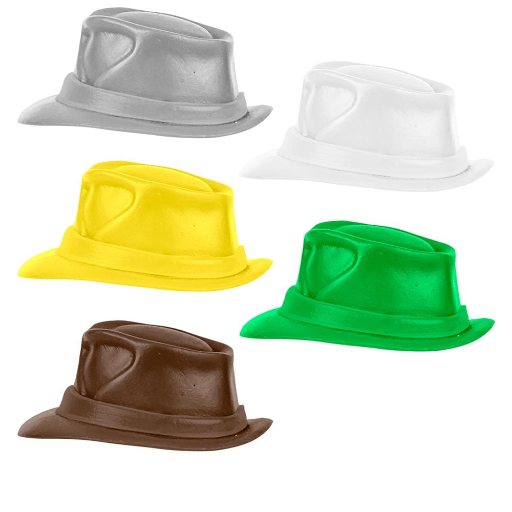 Deluxe Fedora Rubber Hats for WWE &amp; AEW Wrestling Action Figures