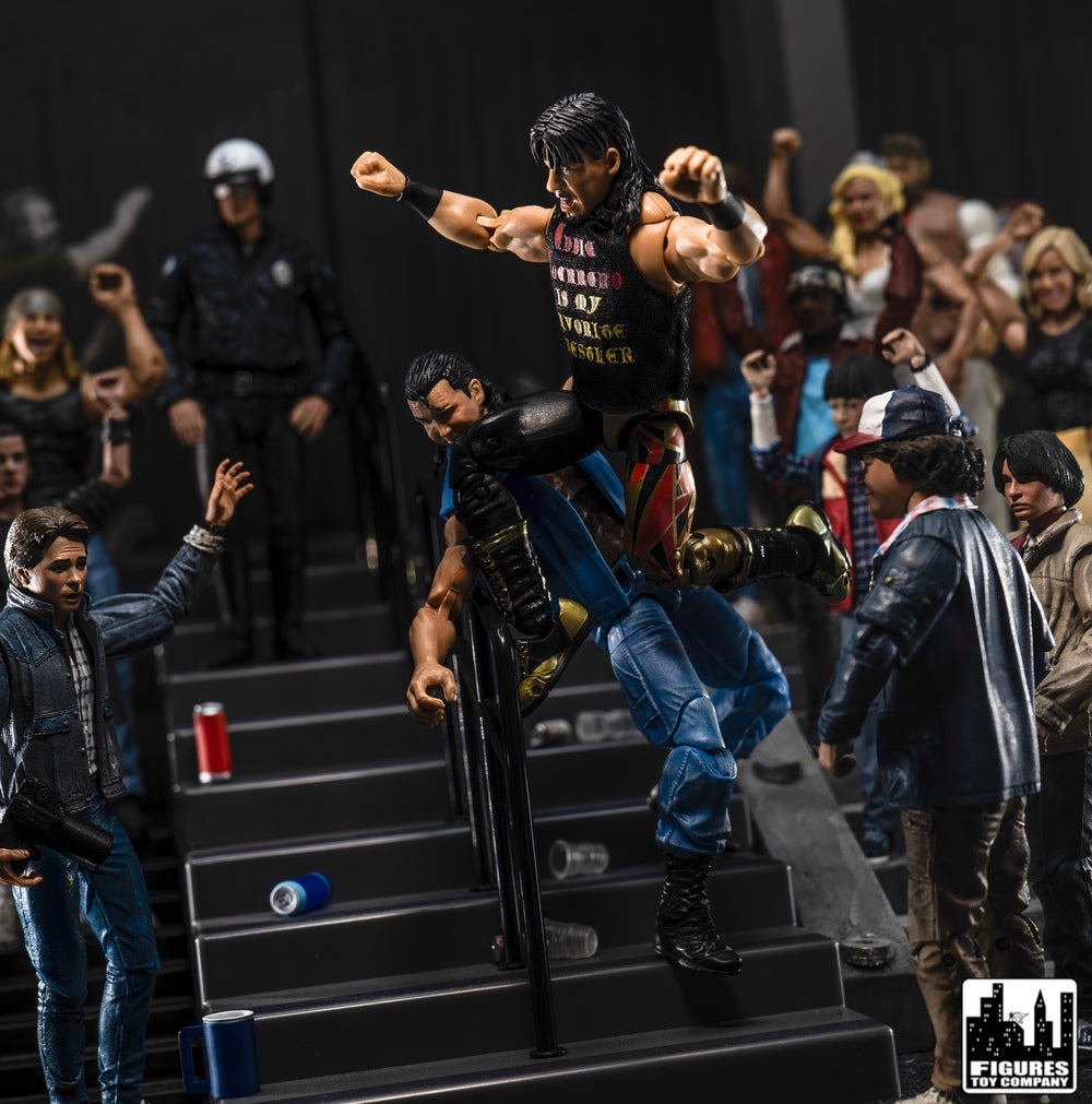 WWE Consultant Mr. Perfect BAF Elite Wrestling Action Figure Build Toy AEW WWF e WWE Consultant Mr. Perfect BAF Elite Wrestling Action Figure Build Toy AEW WWF e