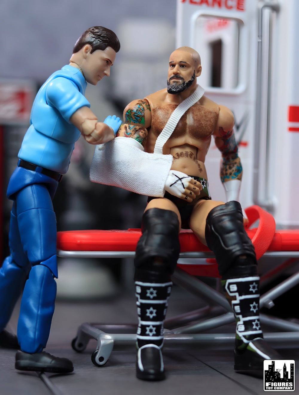 Arm Sling Bandage for WWE &amp; AEW Wrestling Action Figures