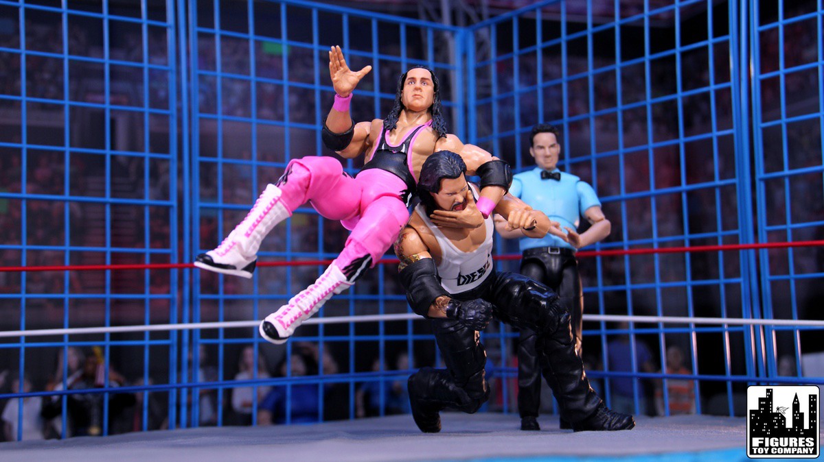 Figures Toy Company Classic Wrestling Ring for Wrestling Figures