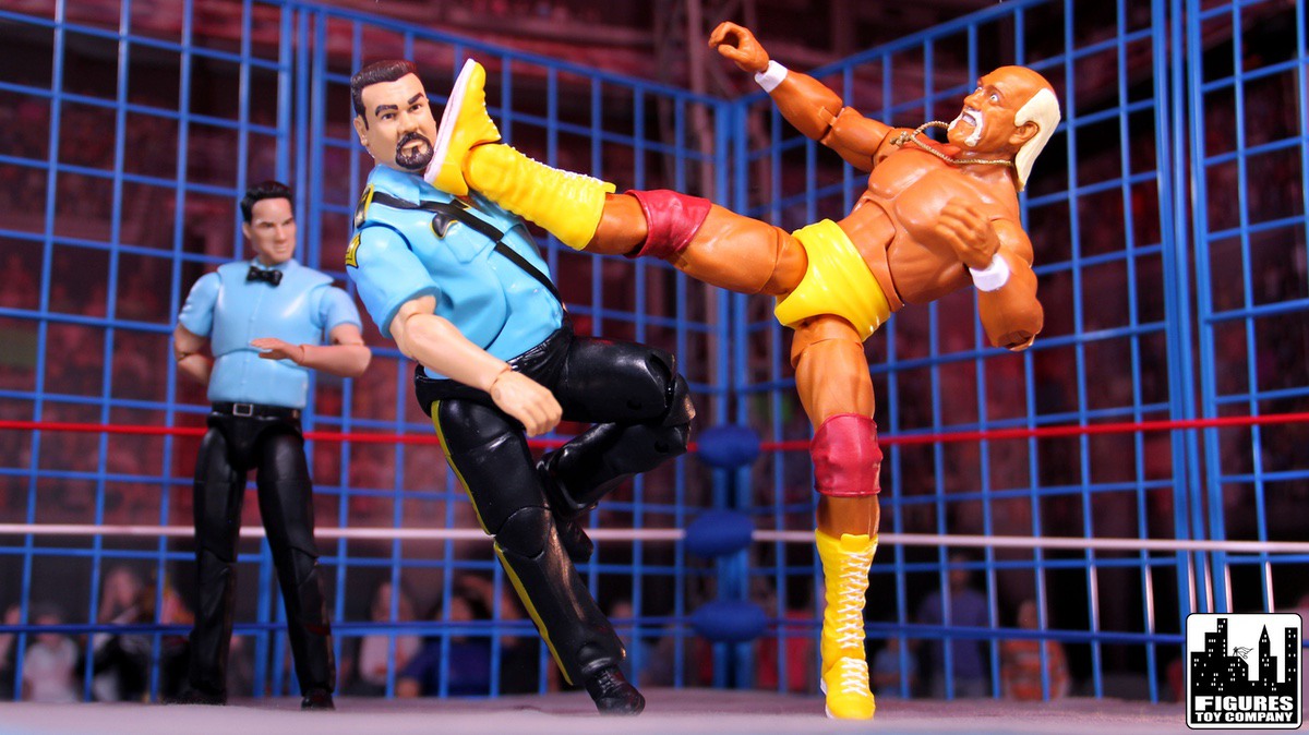 Figures Toy Company Classic Wrestling Ring for Wrestling Figures