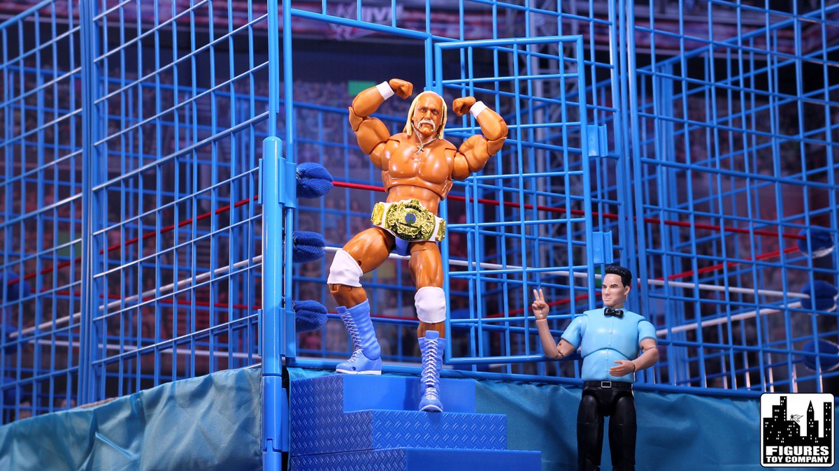 Figures Toy Company Classic Wrestling Ring for Wrestling Figures