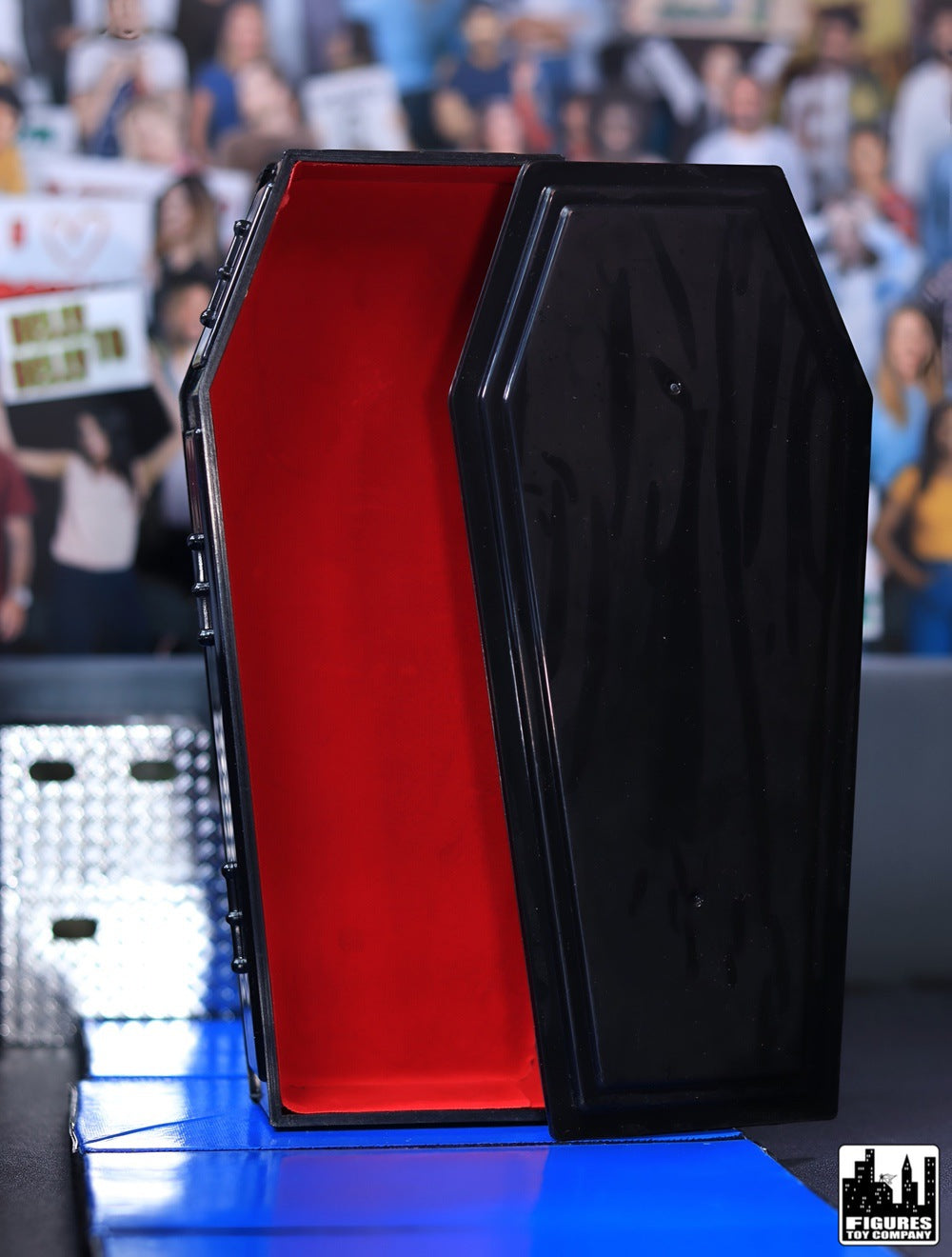 Brown Coffin for WWE &amp; AEW Wrestling Action Figures