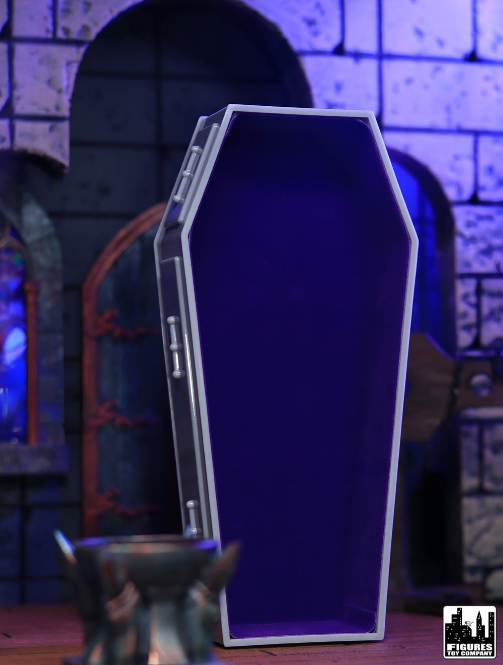 Brown Coffin for WWE &amp; AEW Wrestling Action Figures
