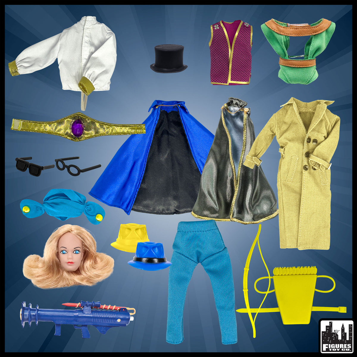 Clothing & Gear Deal for WWE & AEW Wrestling Action Figures