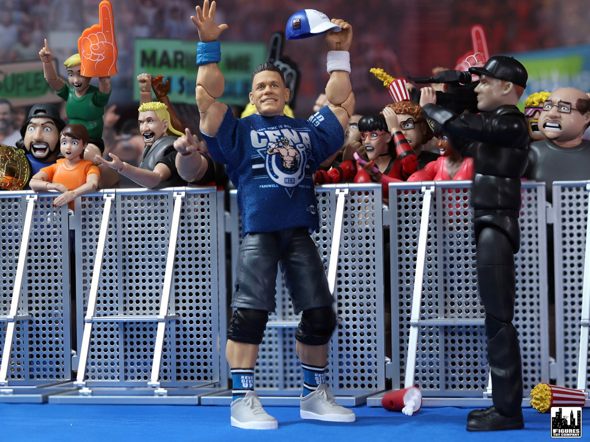 Entrance Ramp Barricade Guardrails for WWE & AEW Wrestling Action Figures