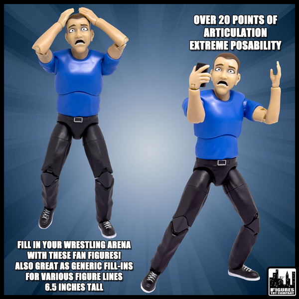 Ultimate Wrestling Fan Figures for WWE & AEW Action Figures: Kevin ...