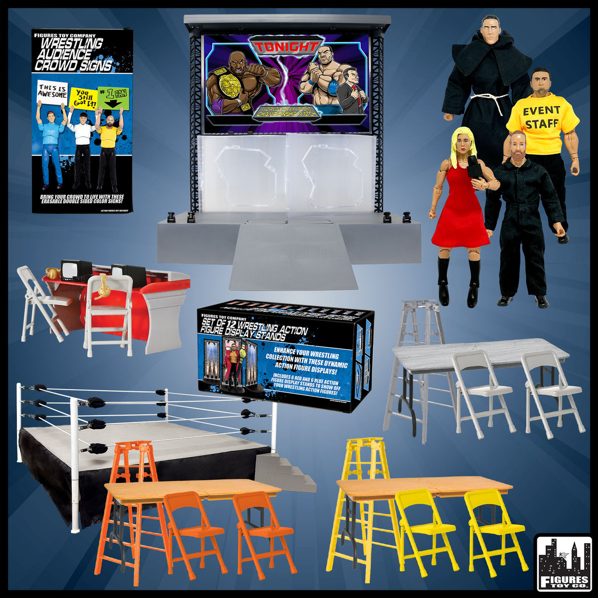 Gigantic Mega Deal for WWE &amp; AEW Wrestling Action Figures
