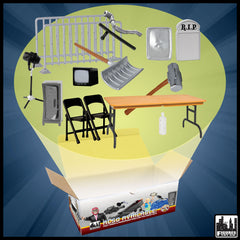 ザ・シールド　wwe フィギュア バリケード、チェア、テーブルセット ザ・シールド wwe フィギュア バリケード、チェア、テーブルセット