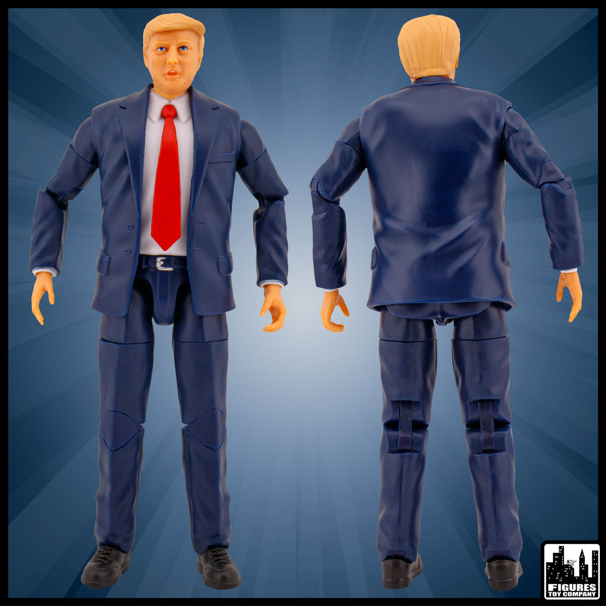 President Trump Talking Action Figure With Deluxe Articulation & Podium