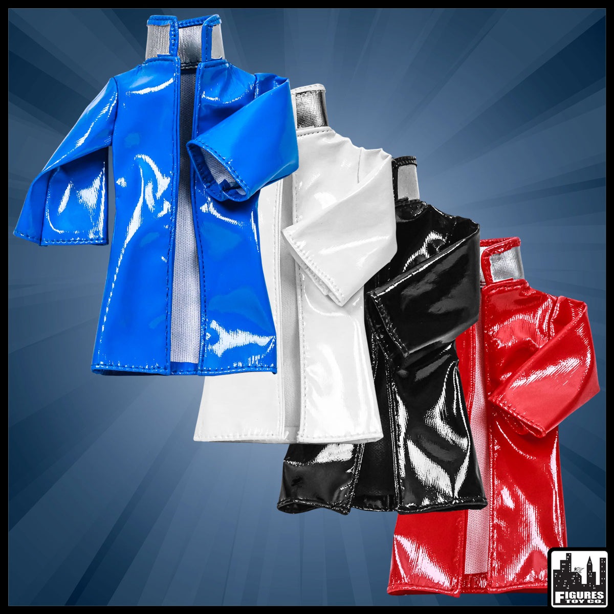 Long Trench Coat for WWE &amp; AEW Wrestling Action Figures