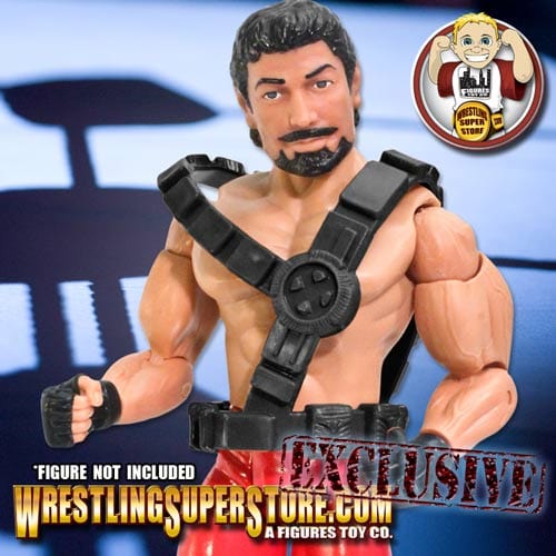Pouch Belt with Bandolier for WWE &amp; AEW Wrestling Action Figures
