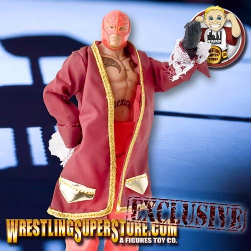 Red &amp; Gold Jacket for WWE &amp; AEW Wrestling Action Figures