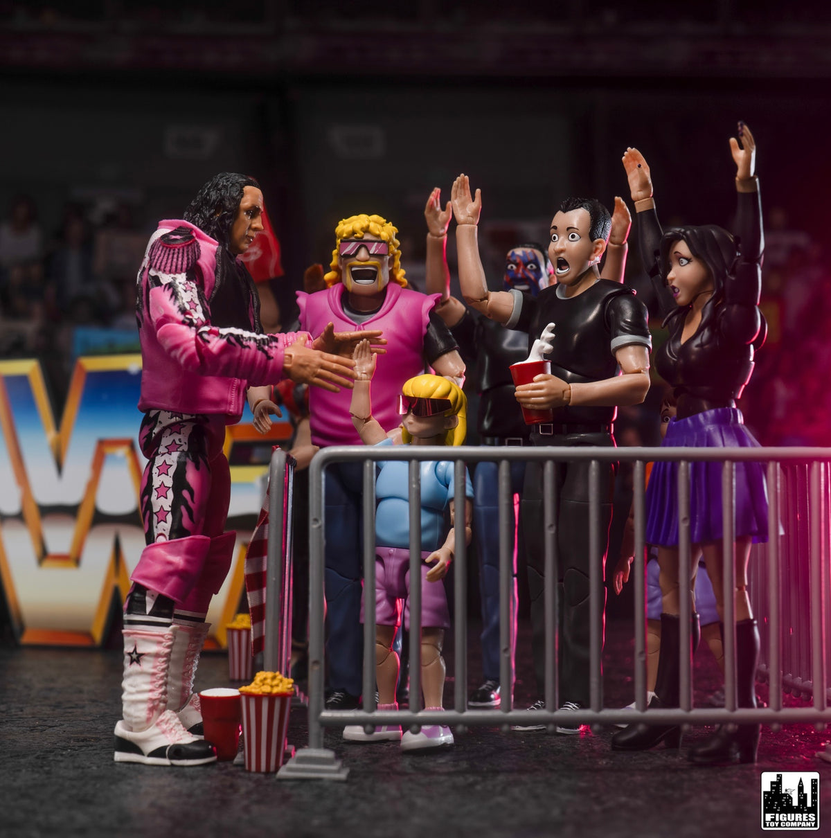 Ultimate Wrestling Crowd Fan Figures for WWE &amp; AEW Action Figures: Joe