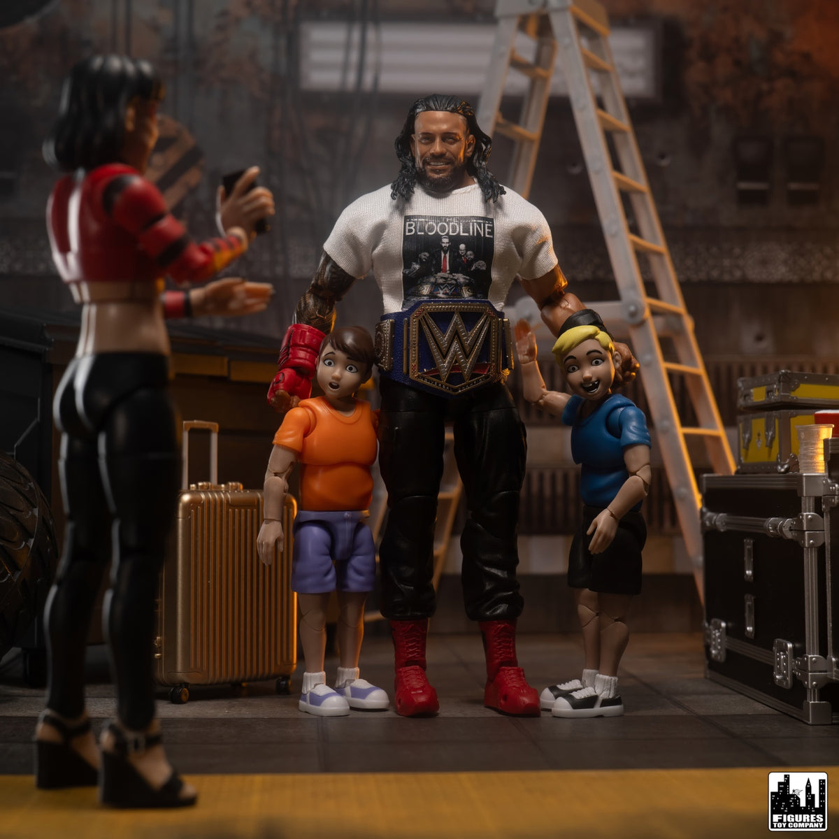 Ultimate Wrestling Crowd Fan Figures for WWE &amp; AEW Action Figures: Kaylee