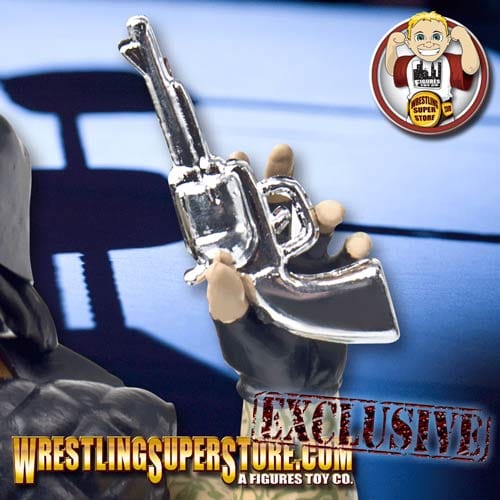 Silver Police Gun for WWE &amp; AEW Wrestling Action Figures