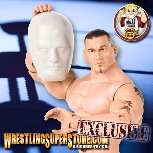 Gray Mask for WWE &amp; AEW Wrestling Action Figures