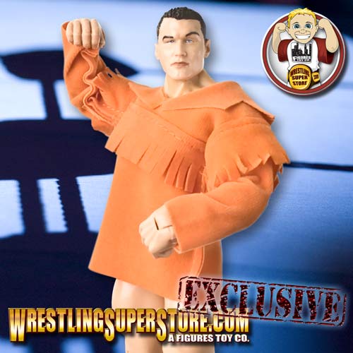 Orange Fringed Jacket for WWE &amp; AEW Wrestling Action Figures