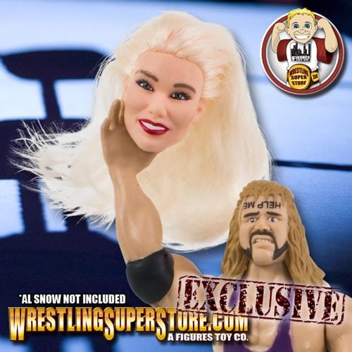Women&#39;s Mannequin Head for WWE &amp; AEW Wrestling Action Figures