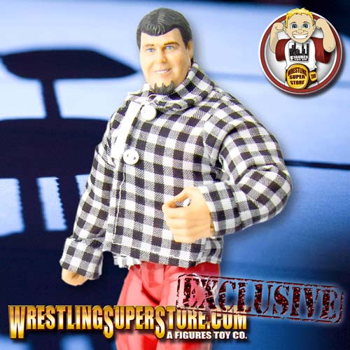 Black and White Checkered Shirt for WWE &amp; AEW Wrestling Action Figures