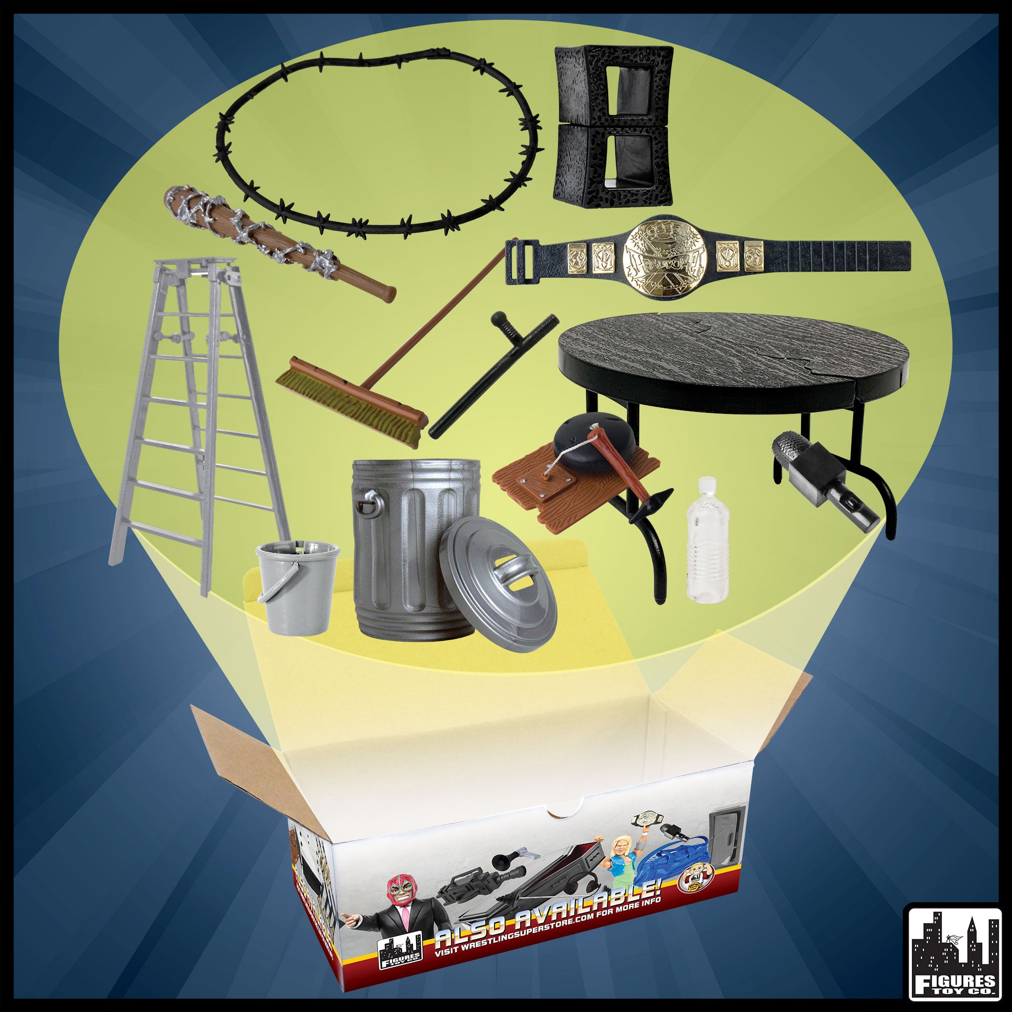 Grab the Hardcore Belt 13 Piece Deal for WWE Wrestling Action