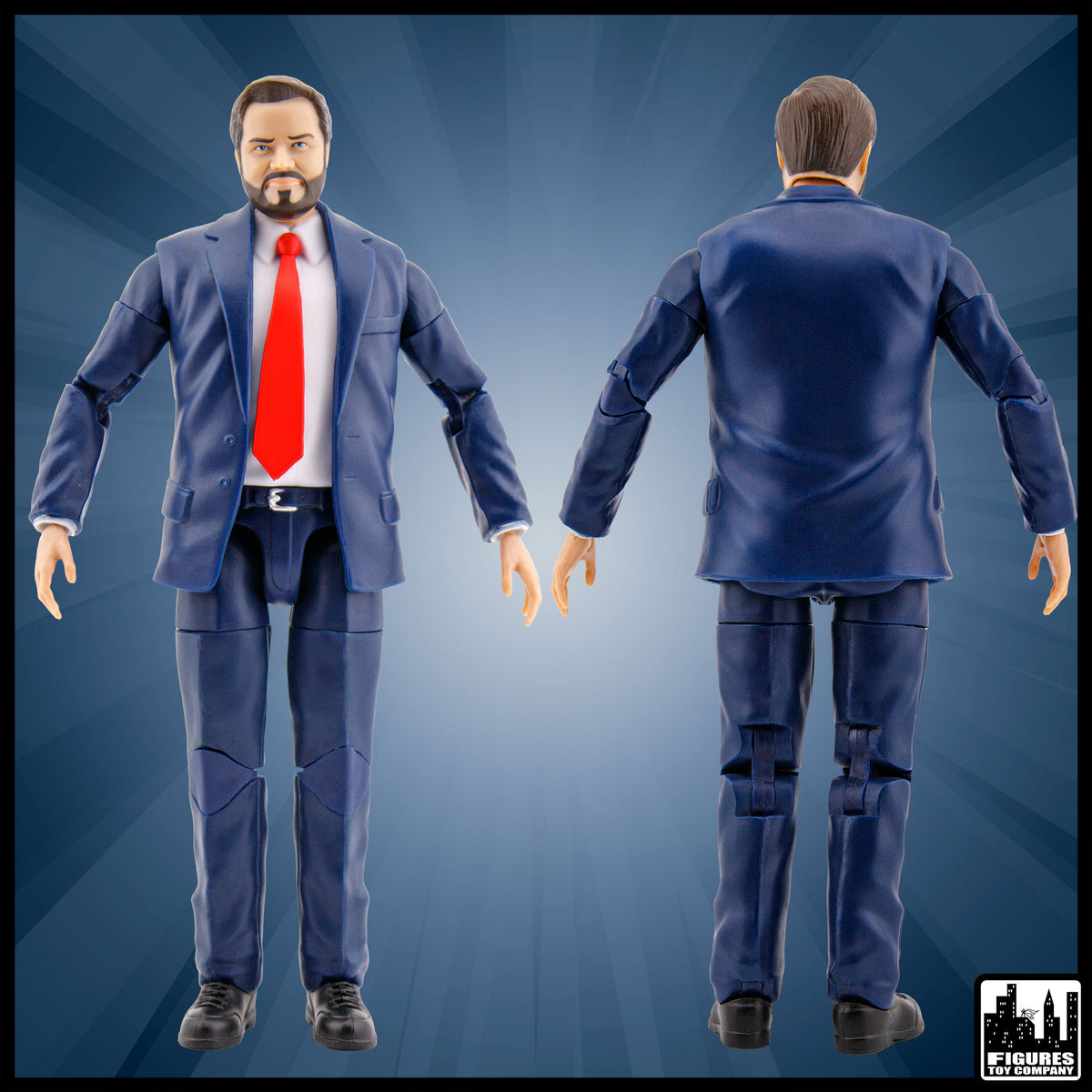 Vice President JD Vance Talking Action Figure with Podium and Accessories