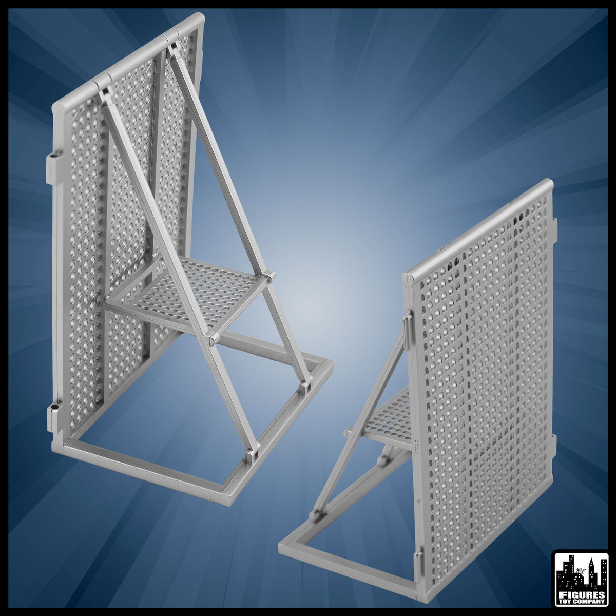 Entrance Ramp Barricade Guardrails for WWE & AEW Wrestling Action Figures