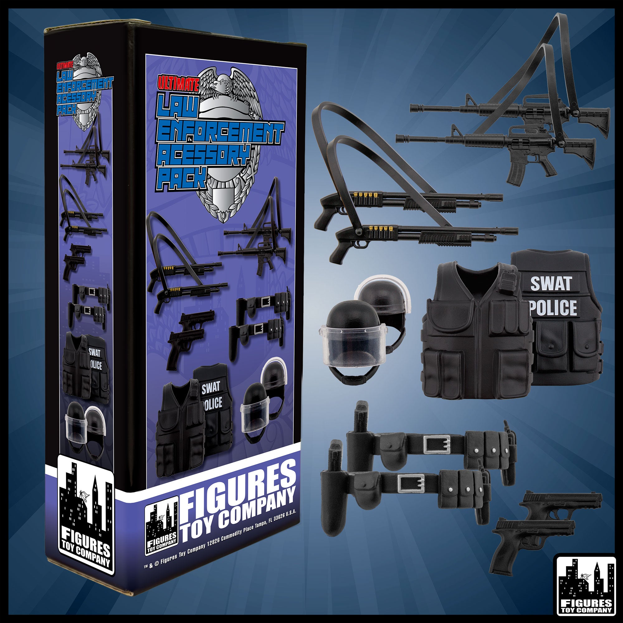 Ultimate Law Enforcement Figures - Figures Toy Company
