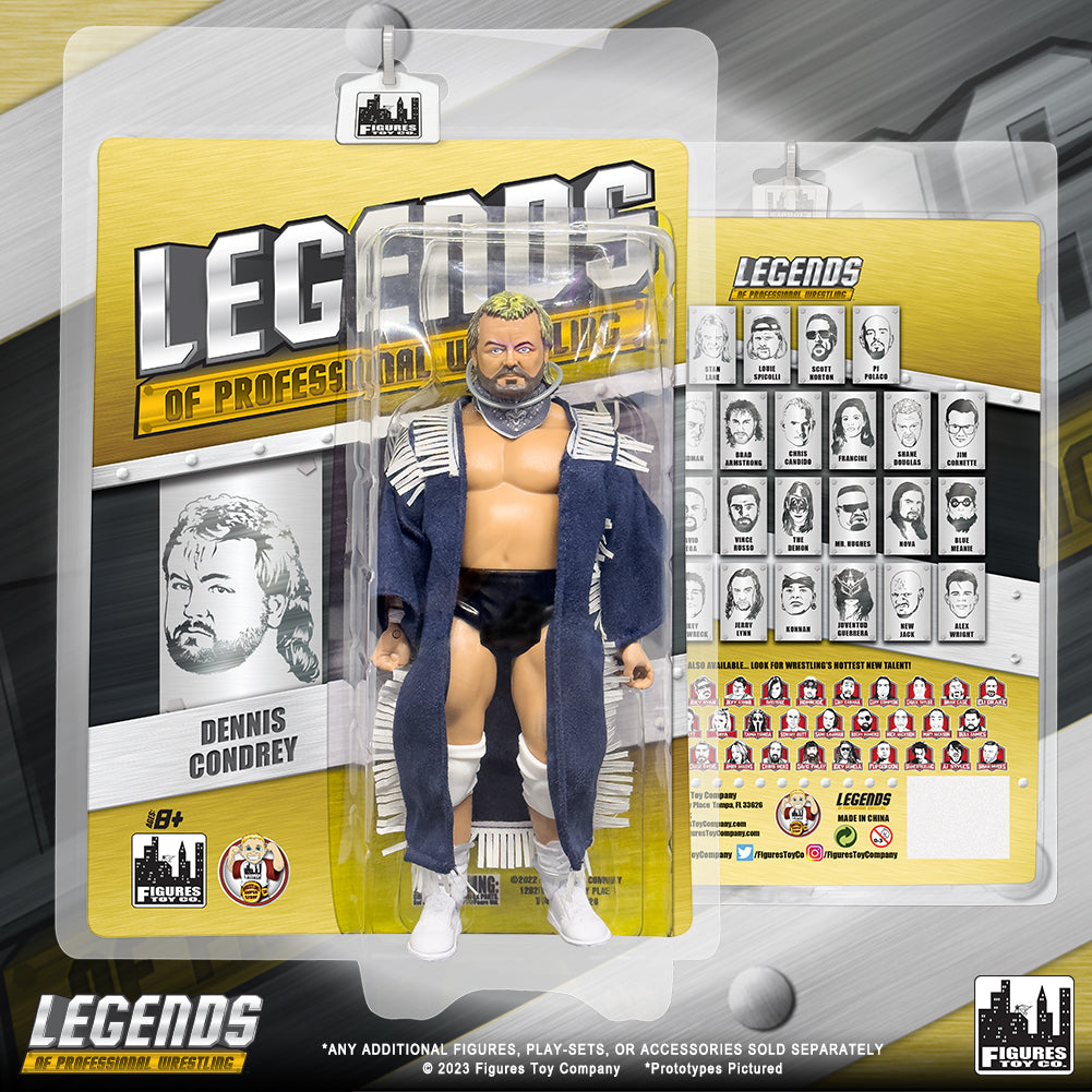 Legends of Professional Wrestling Series Action Figures: Dennis Condrey