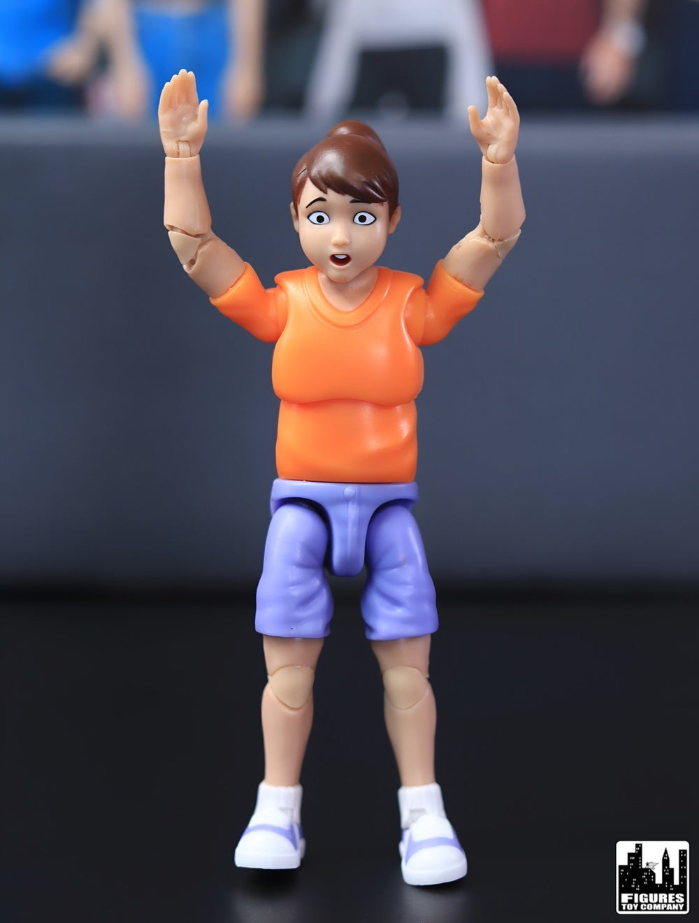 Ultimate Wrestling Crowd Fan Figures Four-Pack for WWE &amp; AEW Wrestling Figures [Series 3]