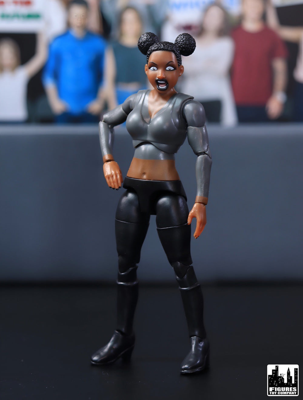 Ultimate Wrestling Crowd Fan Figures for WWE &amp; AEW Action Figures: Jade