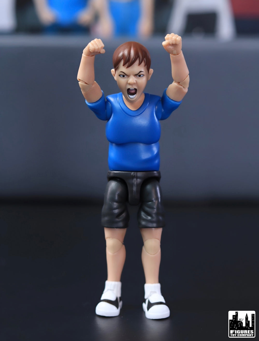 Ultimate Wrestling Crowd Fan Figures Four-Pack for WWE &amp; AEW Wrestling Figures [Series 4]