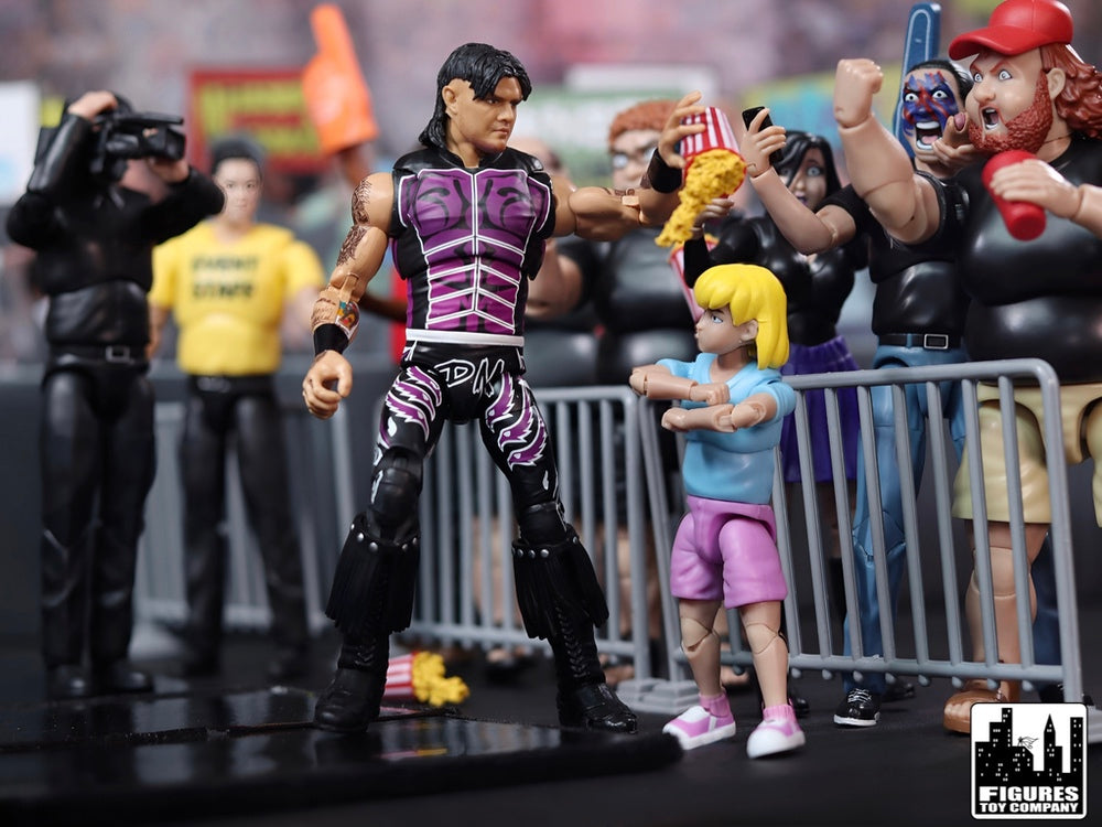 Ultimate Wrestling Crowd Fan Figures Four-Pack for WWE &amp; AEW Wrestling Figures [Series 3]