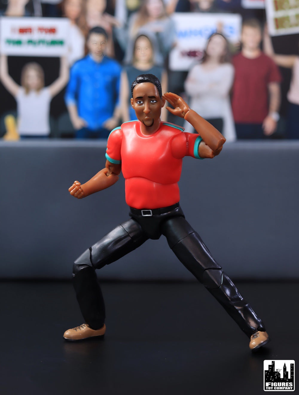 Ultimate Wrestling Crowd Fan Figures for WWE &amp; AEW Action Figures: Marvin