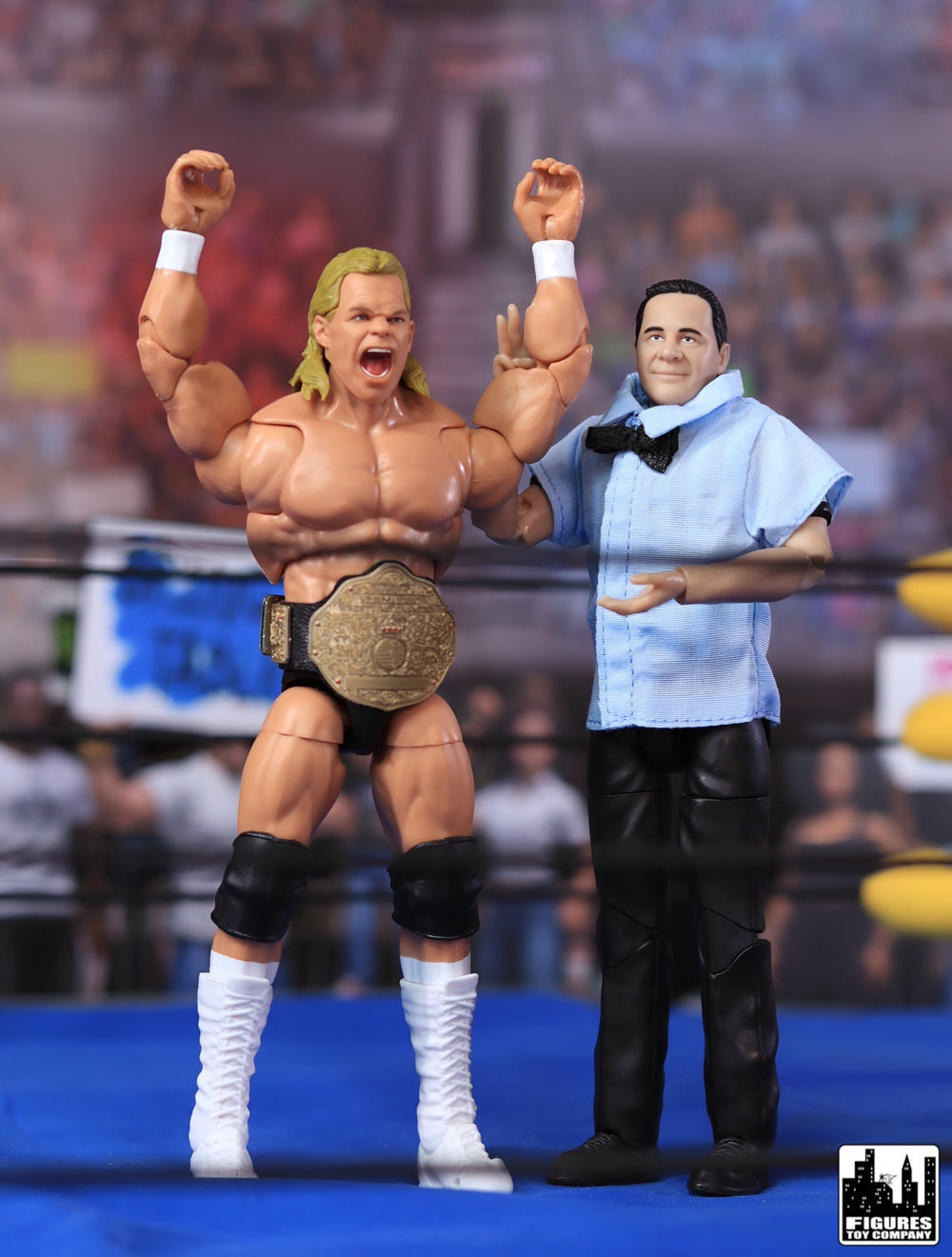 Cloth Classic Referee Shirt for WWE &amp; AEW Wrestling Action Figures