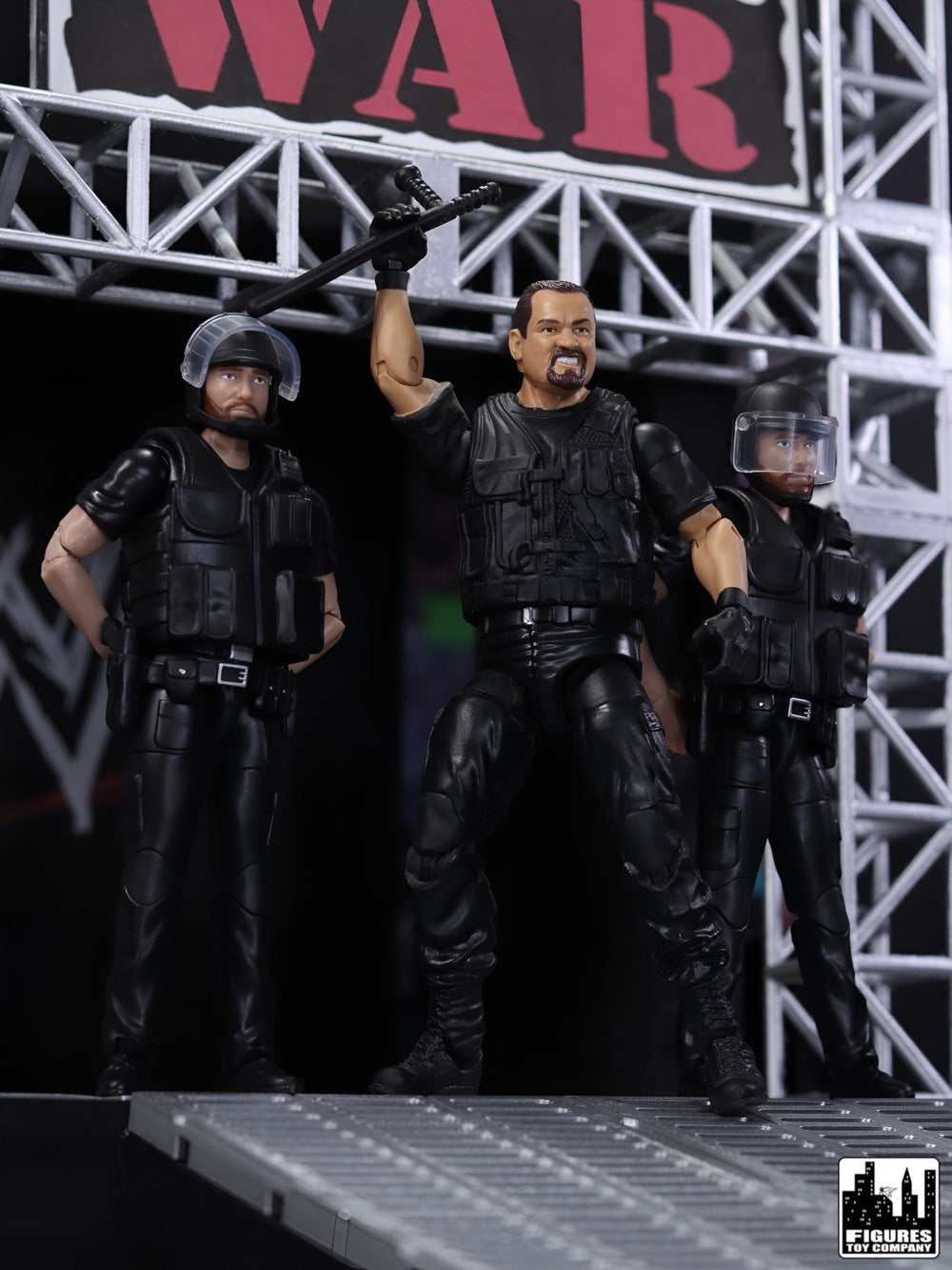 Set of all Three 6.5 Inch Ultimate Law Enforcement Figures [Police, State Trooper, Swat Officer]