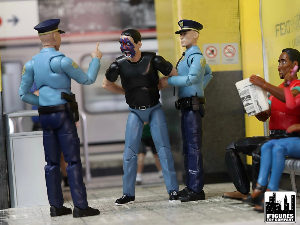 Ultimate 6.5 Inch Police Officer Action Figure W/ Deluxe Articulation ...