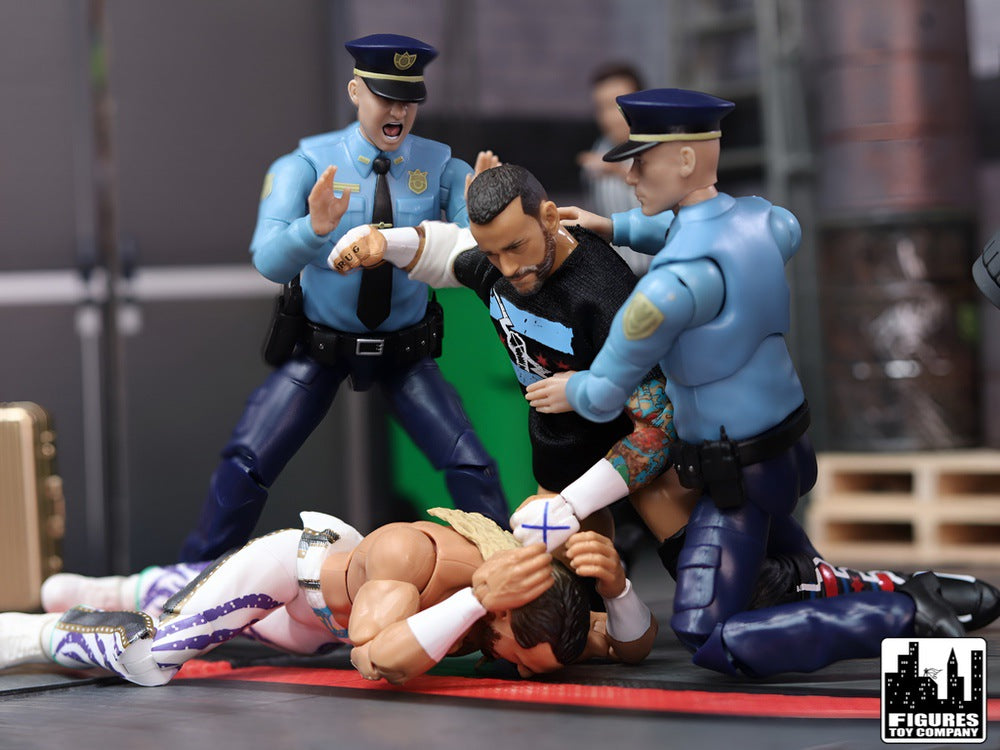 Ultimate 6.5 Inch Police Officer Action Figure With Deluxe Articulation