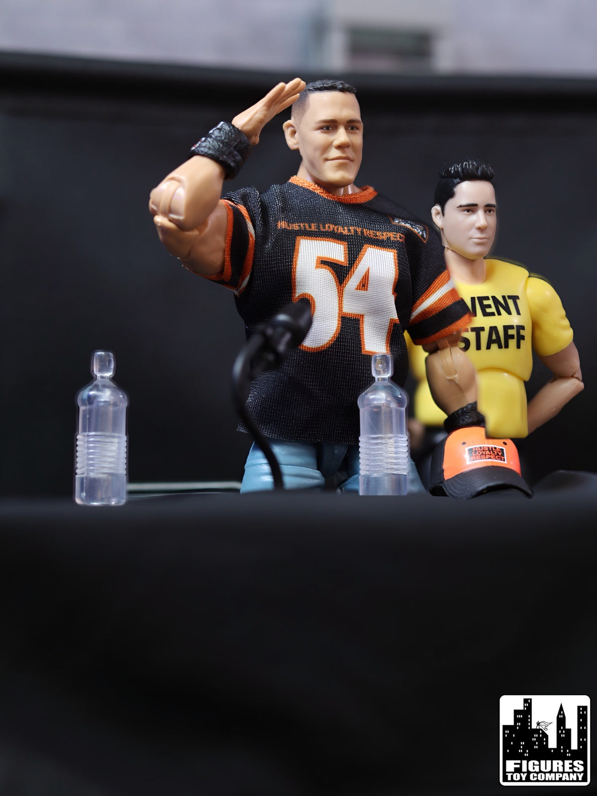 Media Scrum Accessory Set for WWE & AEW Wrestling Action Figures