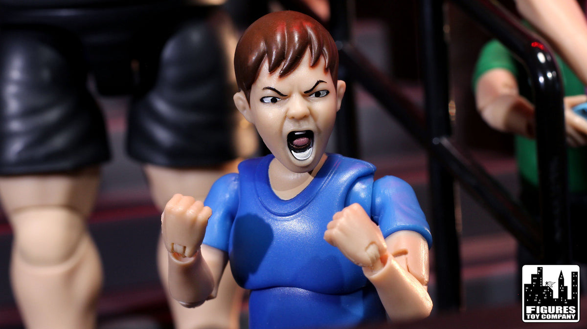 Ultimate Wrestling Crowd Fan Figures Four-Pack for WWE &amp; AEW Wrestling Figures [Series 4]
