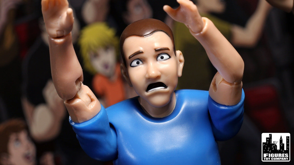Ultimate Wrestling Crowd Fan Figures for WWE &amp; AEW Action Figures: Kevin